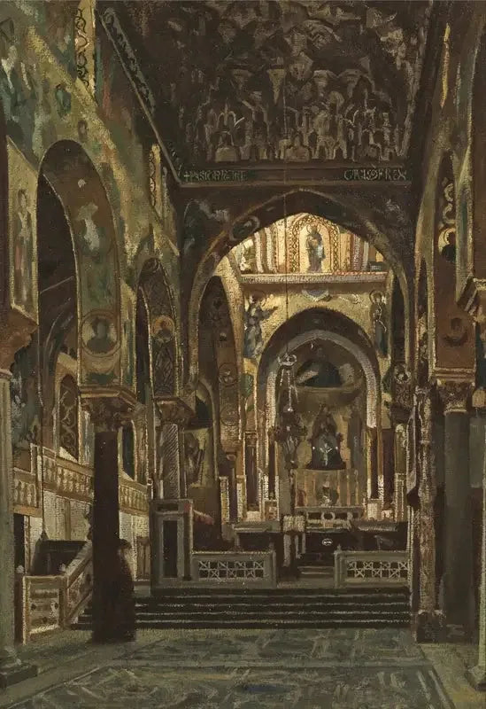 Chapelle Palatine, Palerme - Frederic Leighton