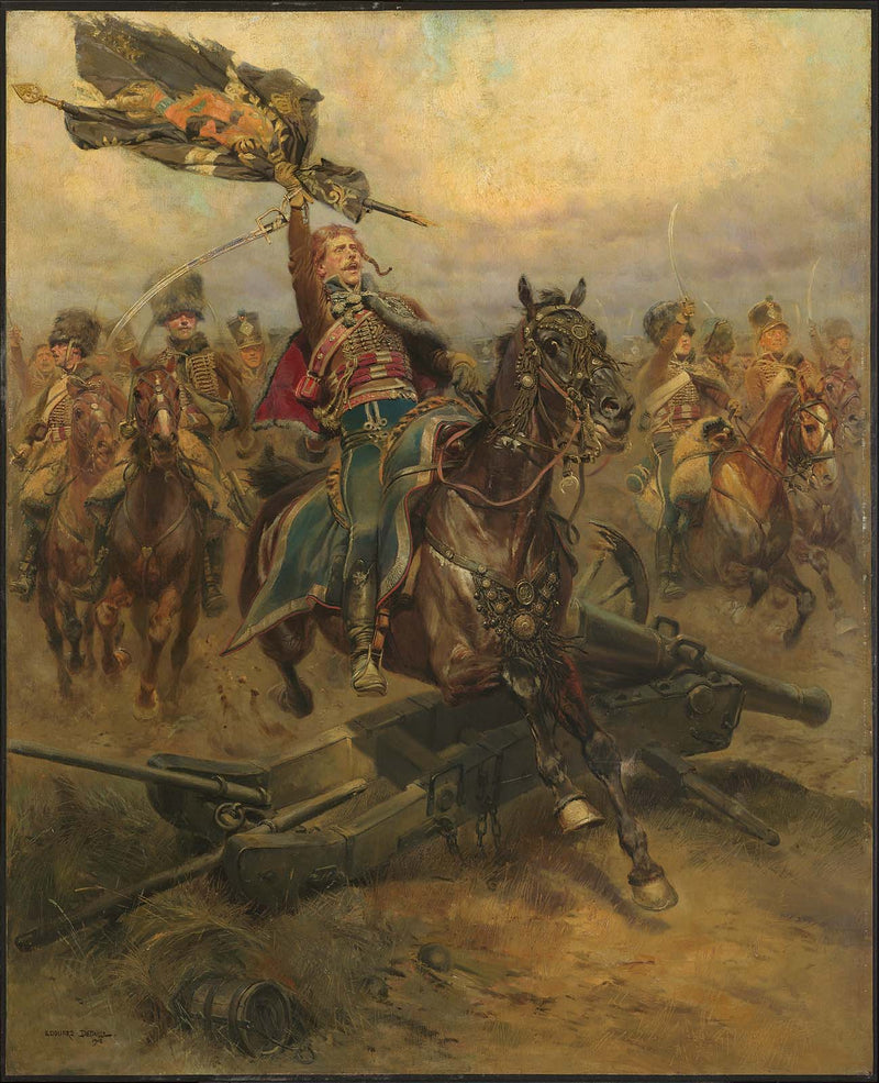 Carga de cavalaria - Édouard Detaille