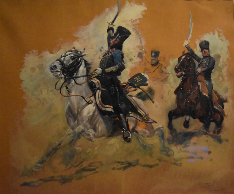 Carregador de hussards do 1º Império - Édouard Detaille