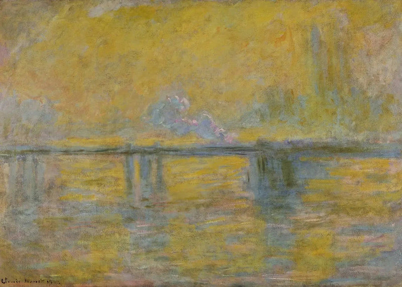 Ponte Charing Cross, Londres - Claude Monet