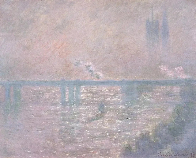 Ponte Charing Cross, Lyon W1524 - Claude Monet