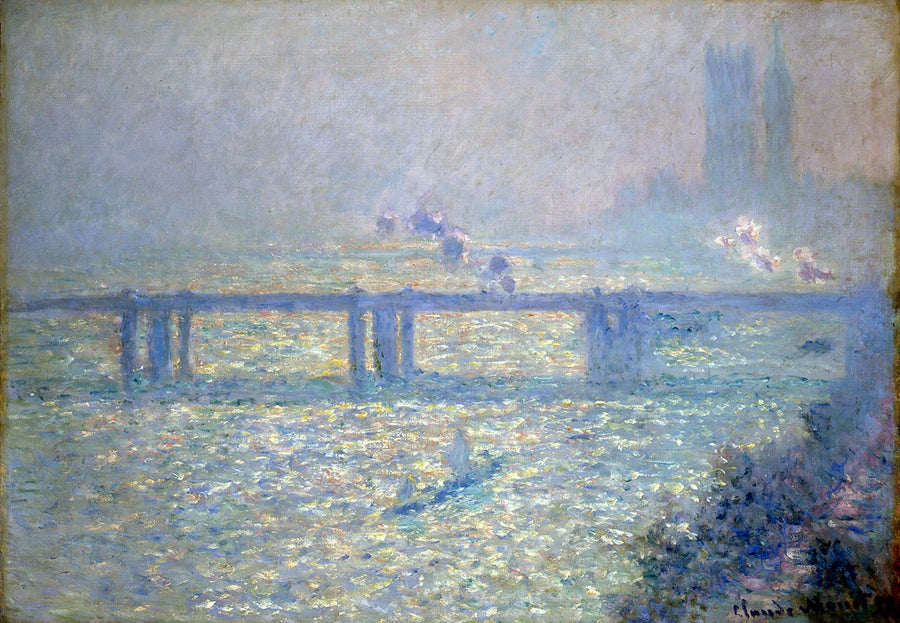 A ponte de Charing Cross - Claude Monet