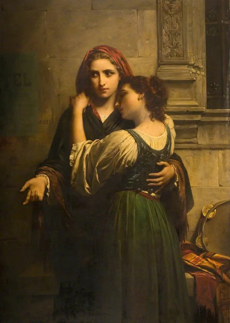 Charité para minha irmã - Pierre Auguste Cot