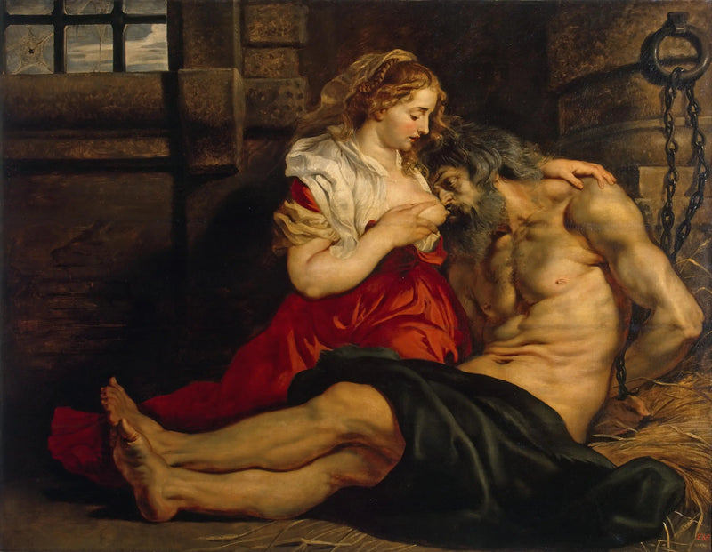 Caridade Romana - Peter Paul Rubens