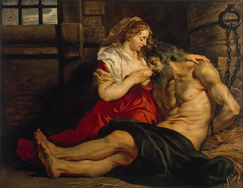 Caridade Romana - Peter Paul Rubens