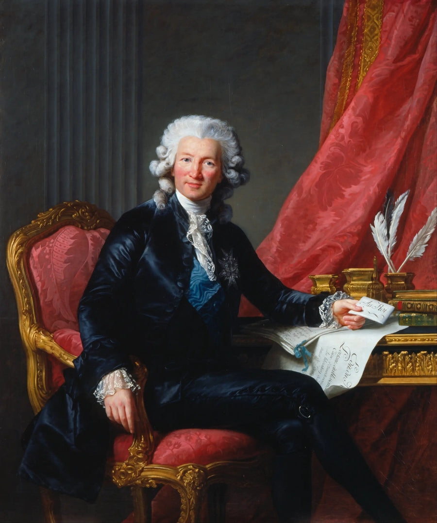 Charles-Alexandre de Calonne (1734-1802) - Élisabeth Vigée Le Brun