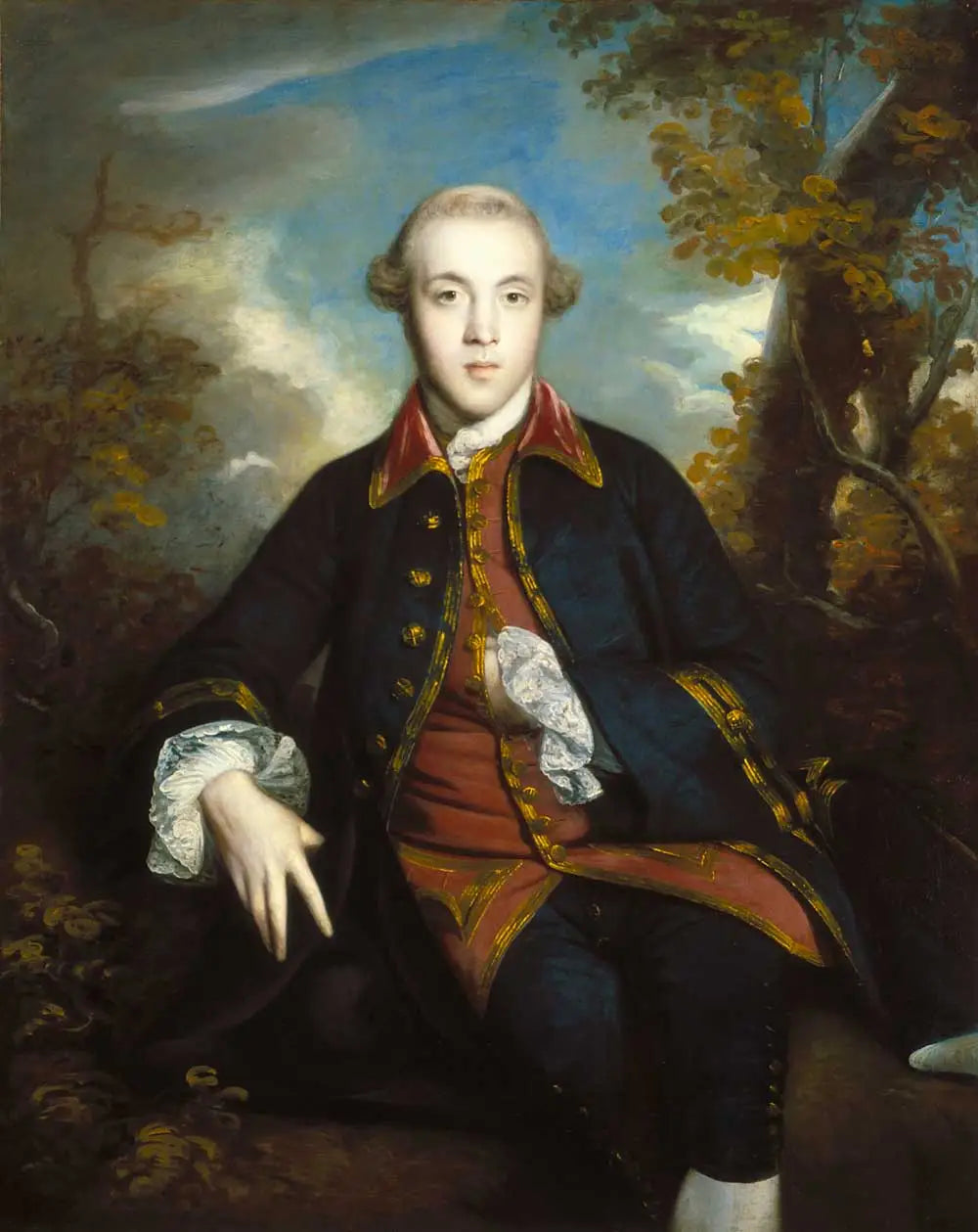 Charles Brandling - Joshua Reynolds - Alpha Reproduction