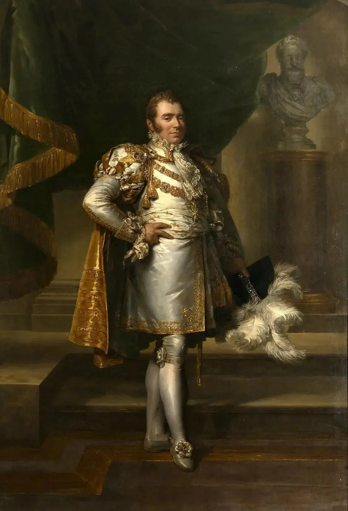 Charles-Ferdinand d'Artois, duc de Berry (1778-1820) - François Gérard image 3 tableau peint à l’huile sur toile