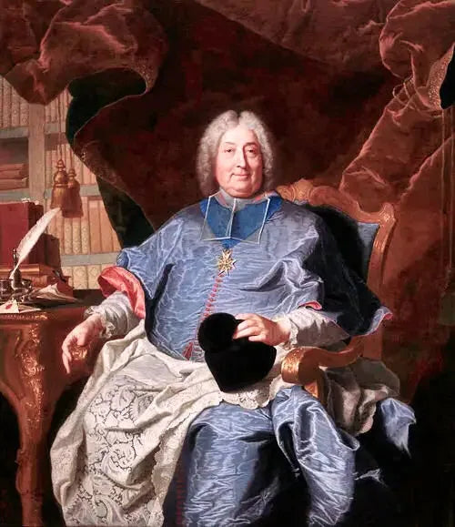 Charles Gaspard Guillaume de Vintimille du Luc, arcebispo de Paris (1656-1746) - Hyacinthe Rigaud