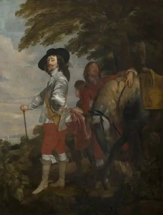 Carlos I (1600–1649) - Antoine van Dyck