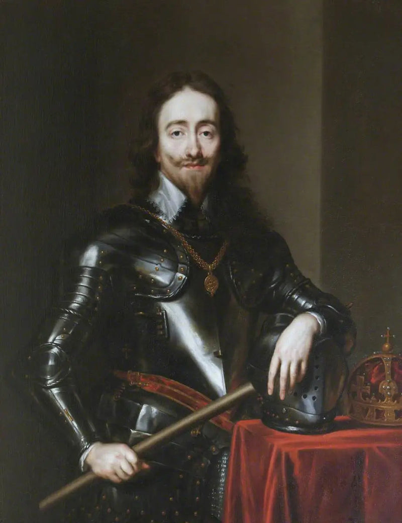 Carlos I (1600–1649) (segundo um original do castelo de Arundel) - Antoine van Dyck