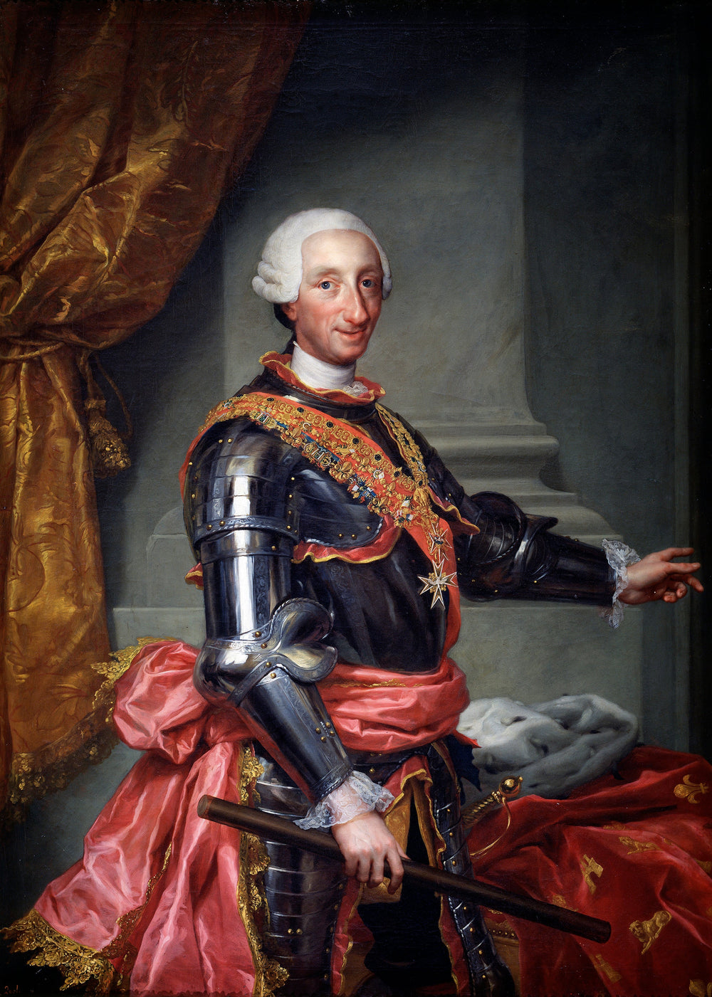 Charles III - Anton Raphael Mengs image 1 reproduction artisanale de tableau
