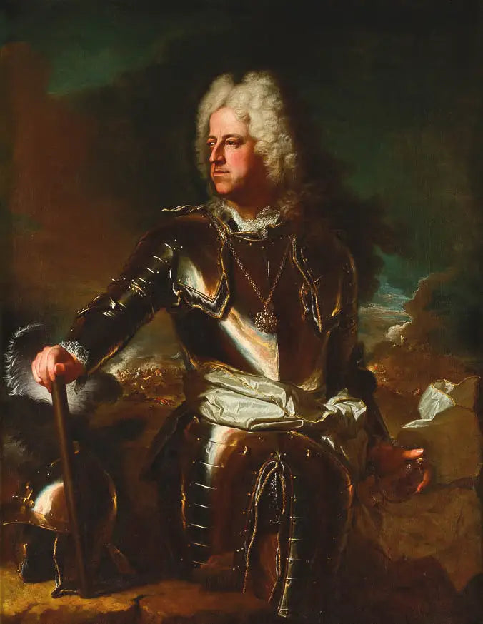 Charles III Ferdinando de Gonzague, duque de Mantova - Hyacinthe Rigaud