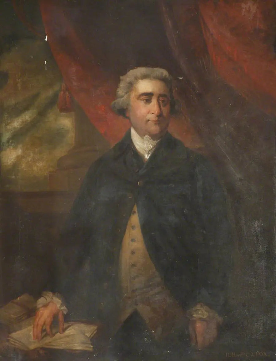 Charles James Fox (1749–1806), deputado, secretário de Estado (1782) - Joshua Reynolds