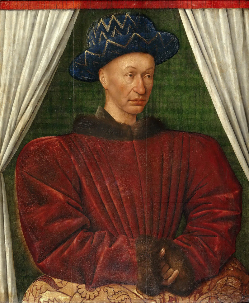 Charles VII, rei da França - Jean Fouquet