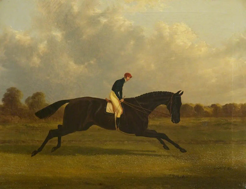Carlos XII, laureado do Santo Léger, 1839 - John Frederick Herring, Sr.