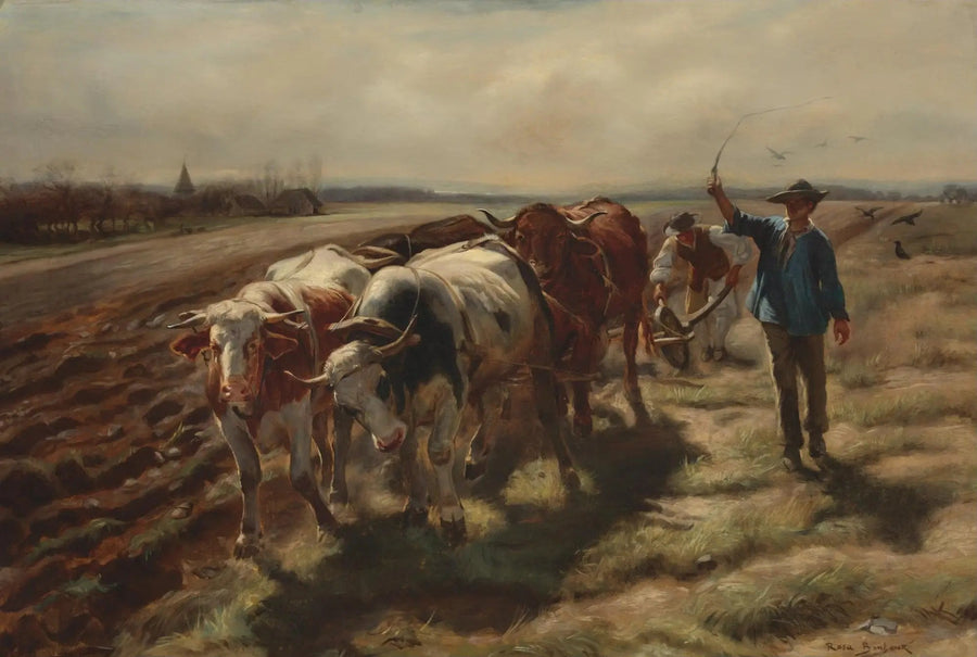 Arado de bois - Rosa Bonheur