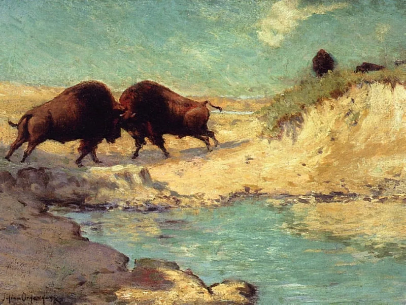 Caça ao bisão - Julian Onderdonk