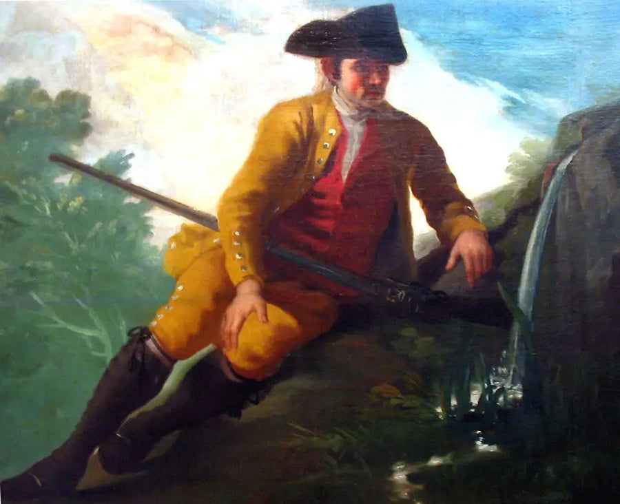 Caçador em uma fonte - Francisco de Goya