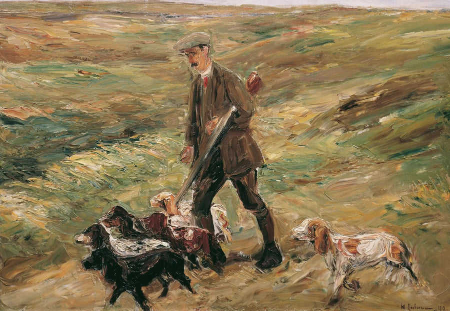 Caçador nas dunas - Max Liebermann