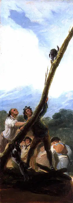 Gato Assediado - Francisco de Goya
