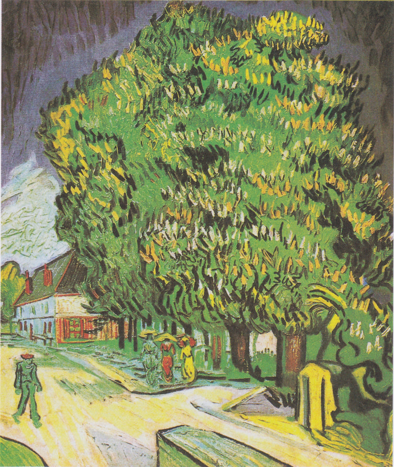 Castanheiros em flor - Vincent van Gogh