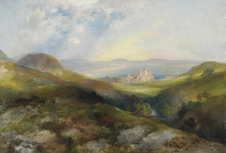 Castelo de Conway - Thomas Moran