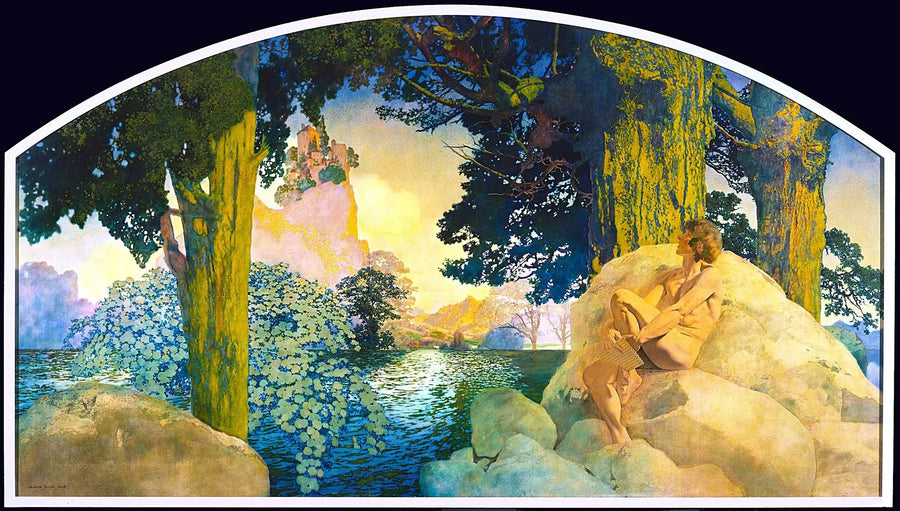 Castelo dos Sonhos no Céu - Maxfield Parrish