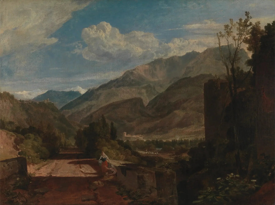 Castelo de Saint-Michel, Bonneville, Savoie - J. M. W. Turner
