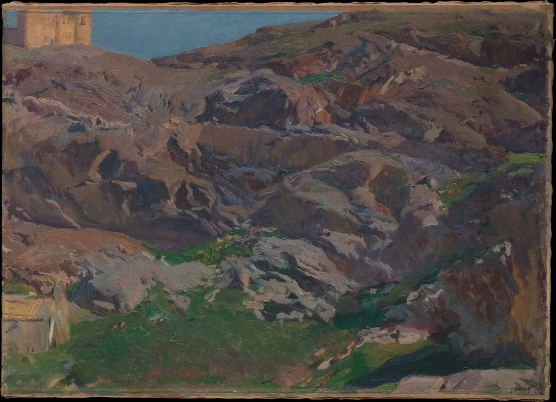 Castelo de San Servando, Toledo - Joaquín Sorolla