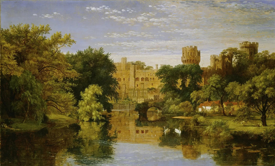 Castelo de Warwick, Inglaterra - Jasper Francis Cropsey