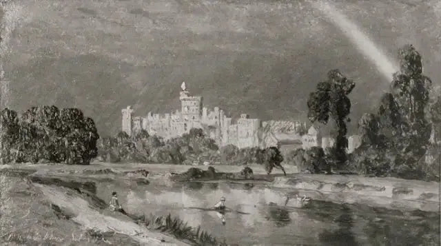 Castelo de Windsor - Sanford Robinson Gifford
