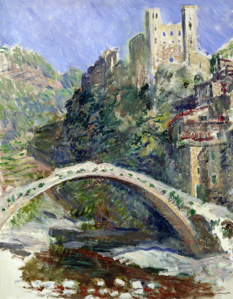 Castelo Dolceacqua W883 - Claude Monet