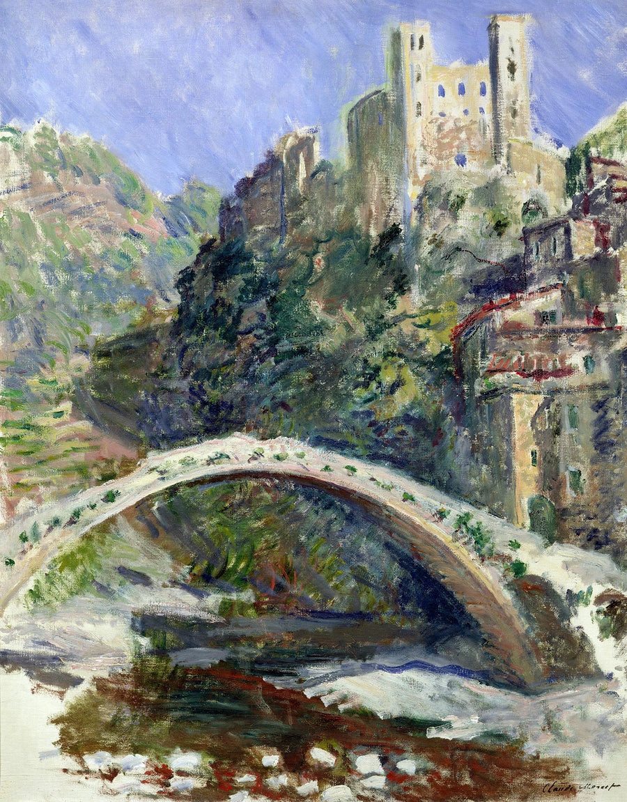 Castelo Dolceacqua W883 - Claude Monet