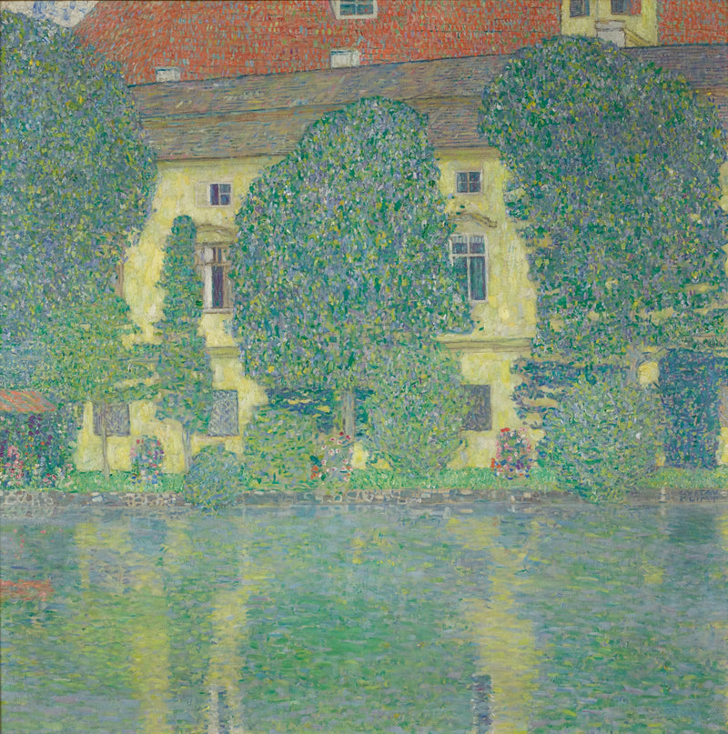 Castelo Kammer em Attersee III (Schloss Kammer am Attersee III) - Gustav Klimt