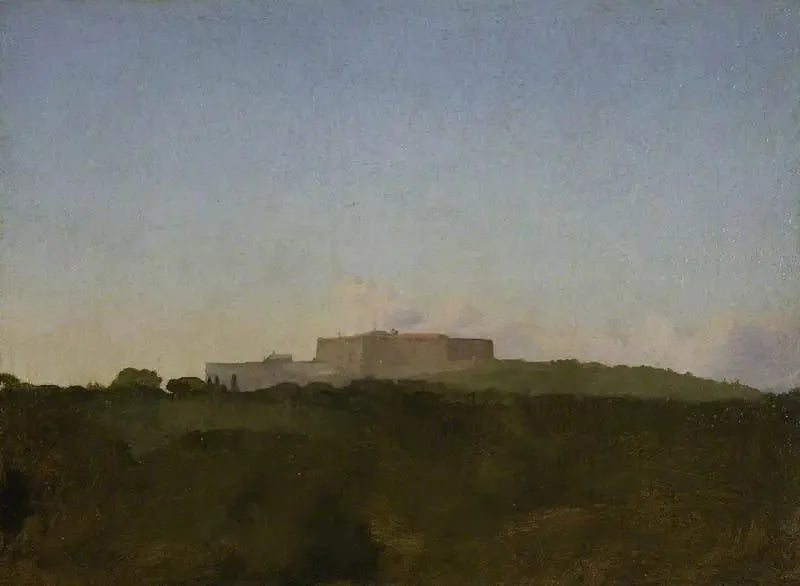 Castelo Sant'Elmo, desde Capodimonte - Edgar Degas