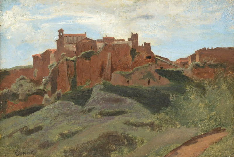 Castelo Sant'Elia - Jean-Baptiste Camille Corot