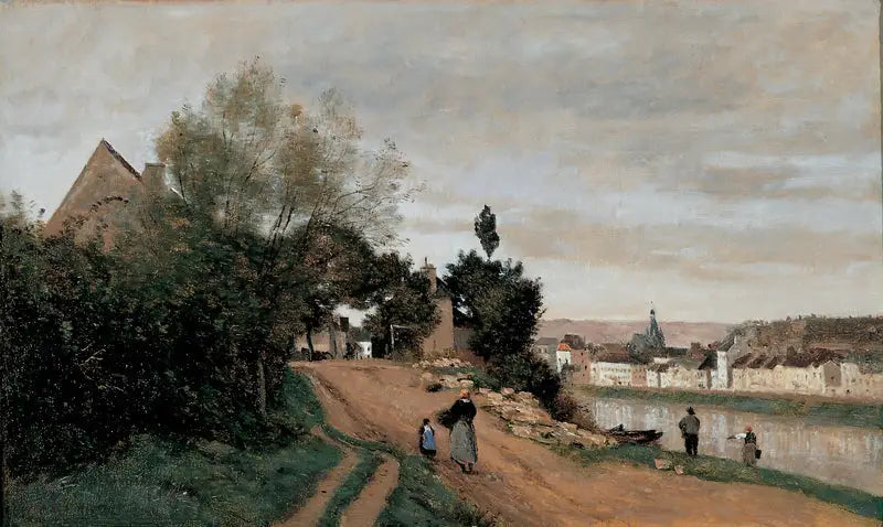 Château-Thierry - Jean-Baptiste Camille Corot - Alpha Reproduction