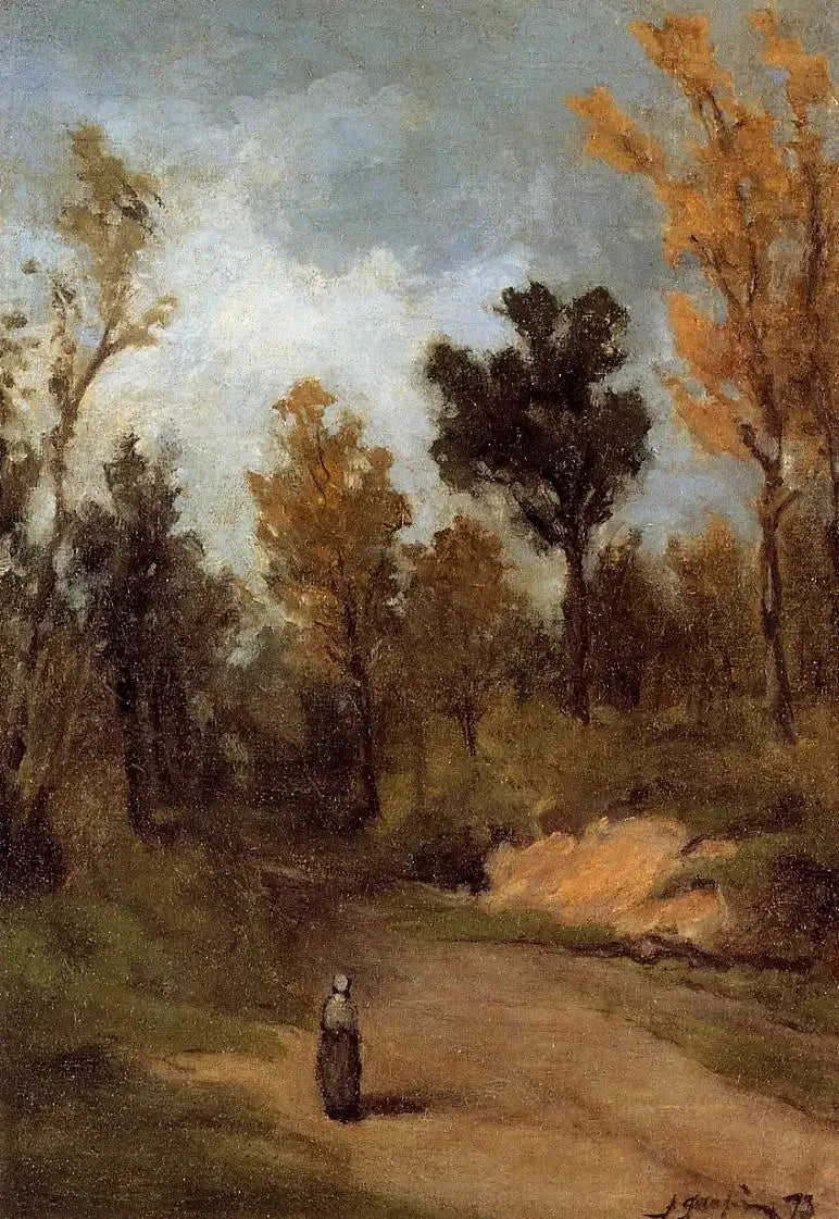 Caminho na floresta - Paul Gauguin