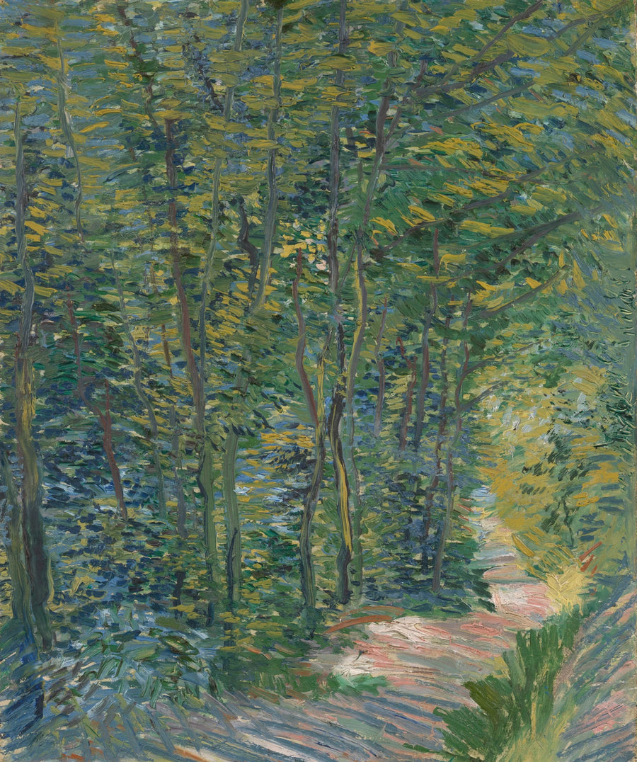 Caminho na floresta - Vincent van Gogh