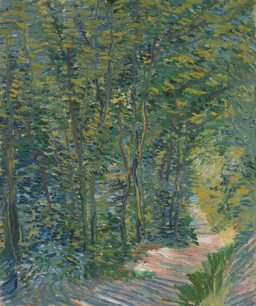 Caminho na floresta - Vincent van Gogh