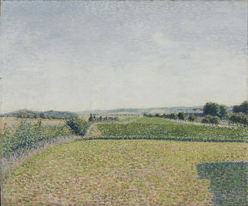 Ferrovia para Dieppe - Camille Pissarro