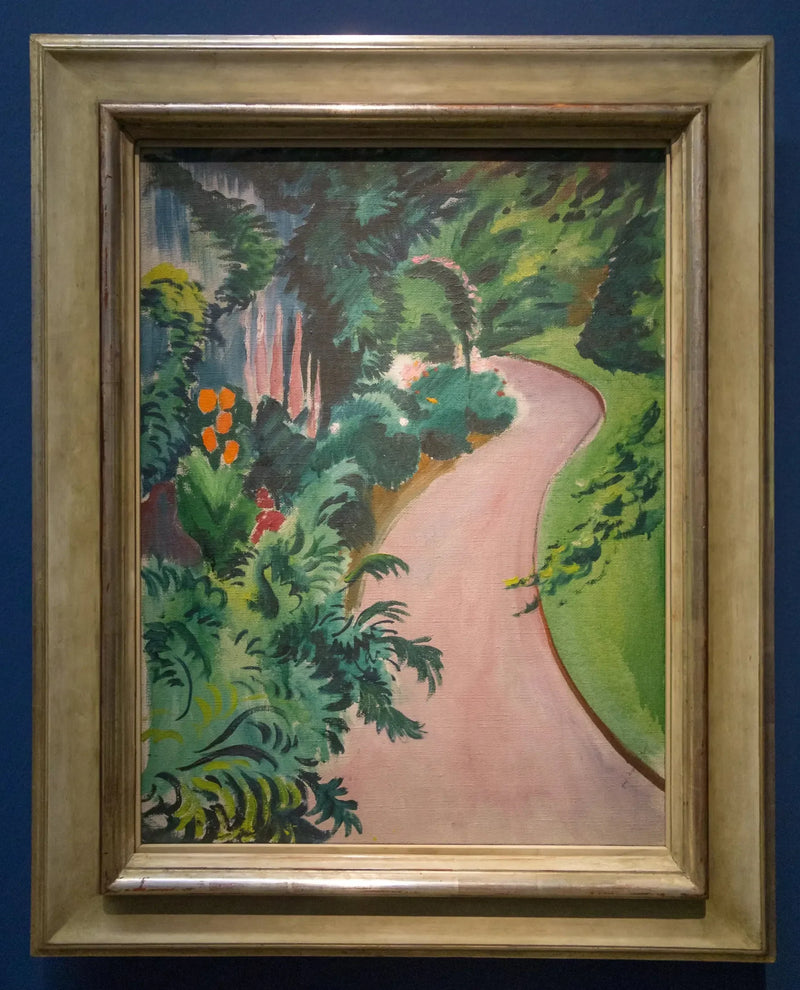 Caminho de jardim - August Macke