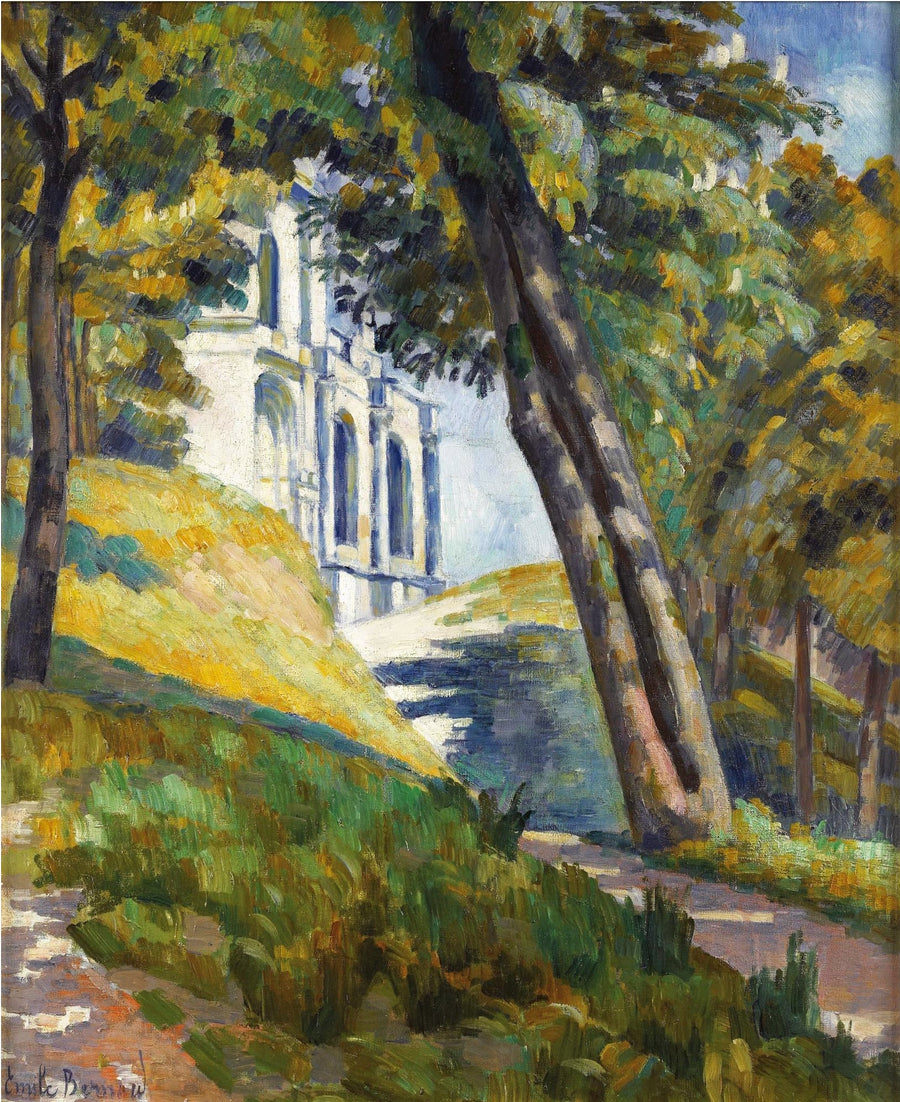 Caminho da Igreja de São Pedro em Tonnerre - Émile Bernard