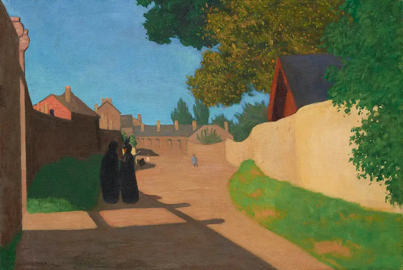 Caminho ensolarado - Félix Vallotton