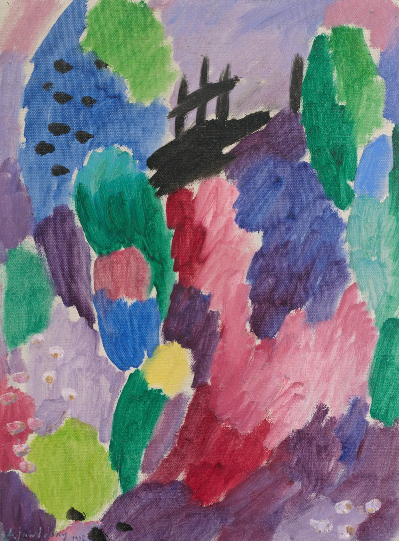 Caminho Vermelho, St. Prex - Alexej von Jawlensky