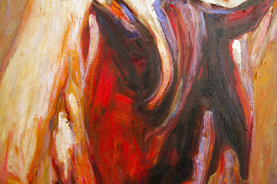 Cavalo Abstrato | 100 x 100 cm