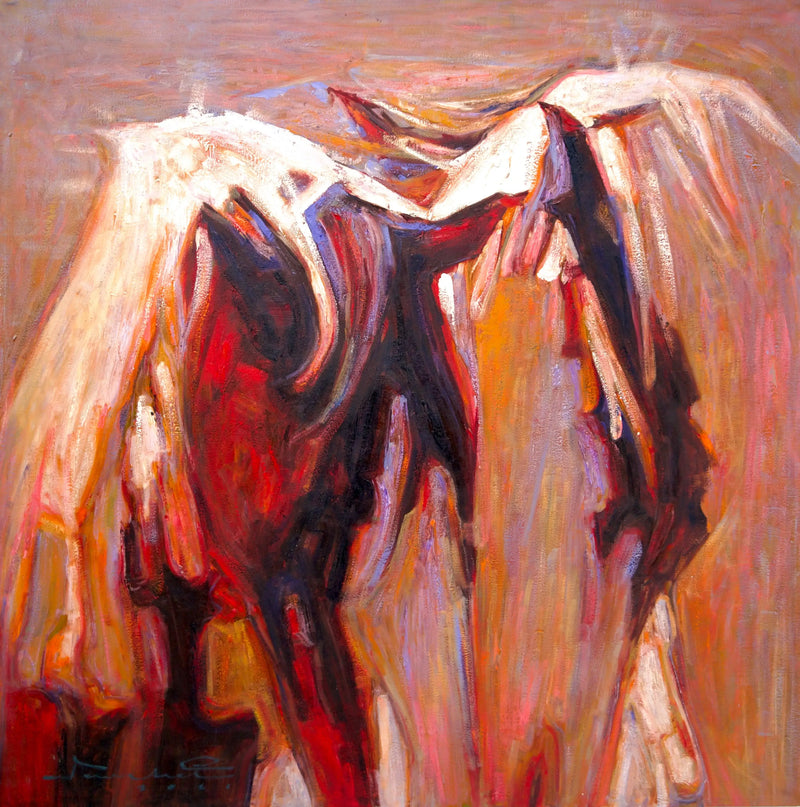 Cavalo Abstrato | 100 x 100 cm