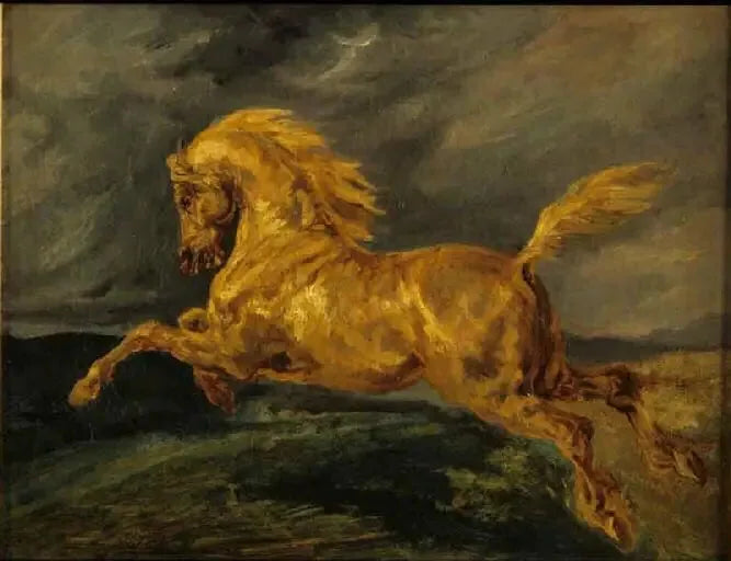Cavalo a galope - Théodore Géricault