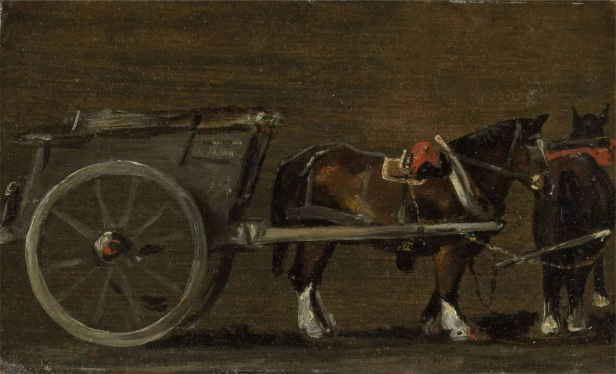 Cavalo e carroça - John Constable